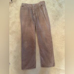 Vintage 90’s Wrangler women’s size 18 brown corduroy pants western wear